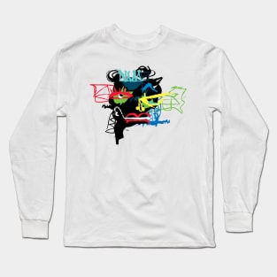 Primitivism art style Long Sleeve T-Shirt